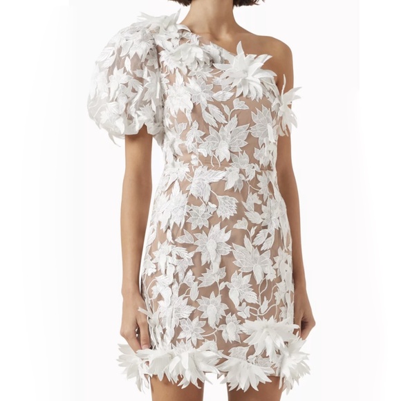 Elliatt - Valentina One-shoulder Mini Dress - Picture 1 of 14